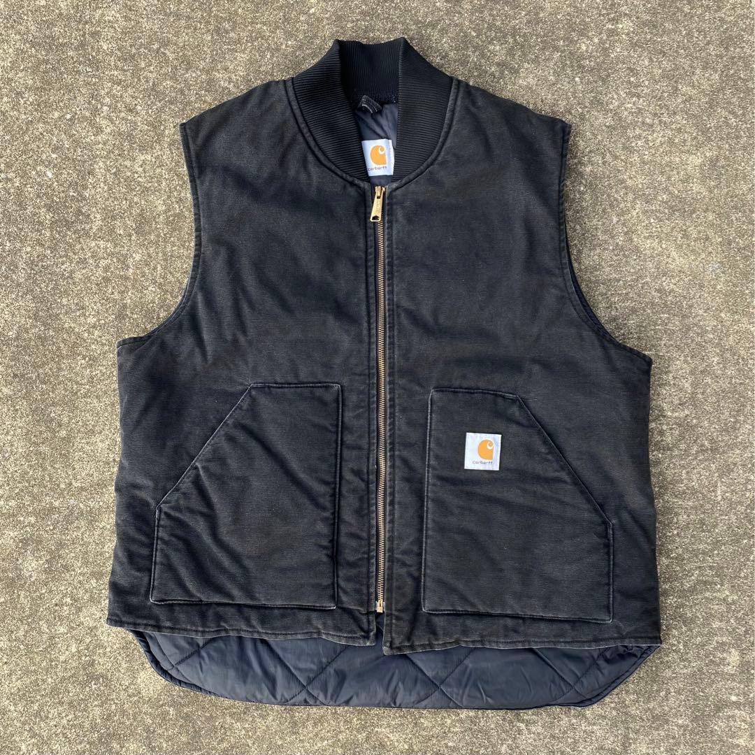 CARHARTT カーハート ダックベスト 腰ゴム アメリカ製90s