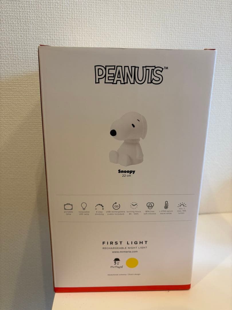 新品 SNOOPY FIRST LIGHT LEDライト