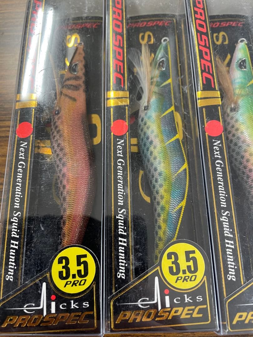 プロスペック　3.5 限定　8セット　エギセット　限定カラー　クロノ