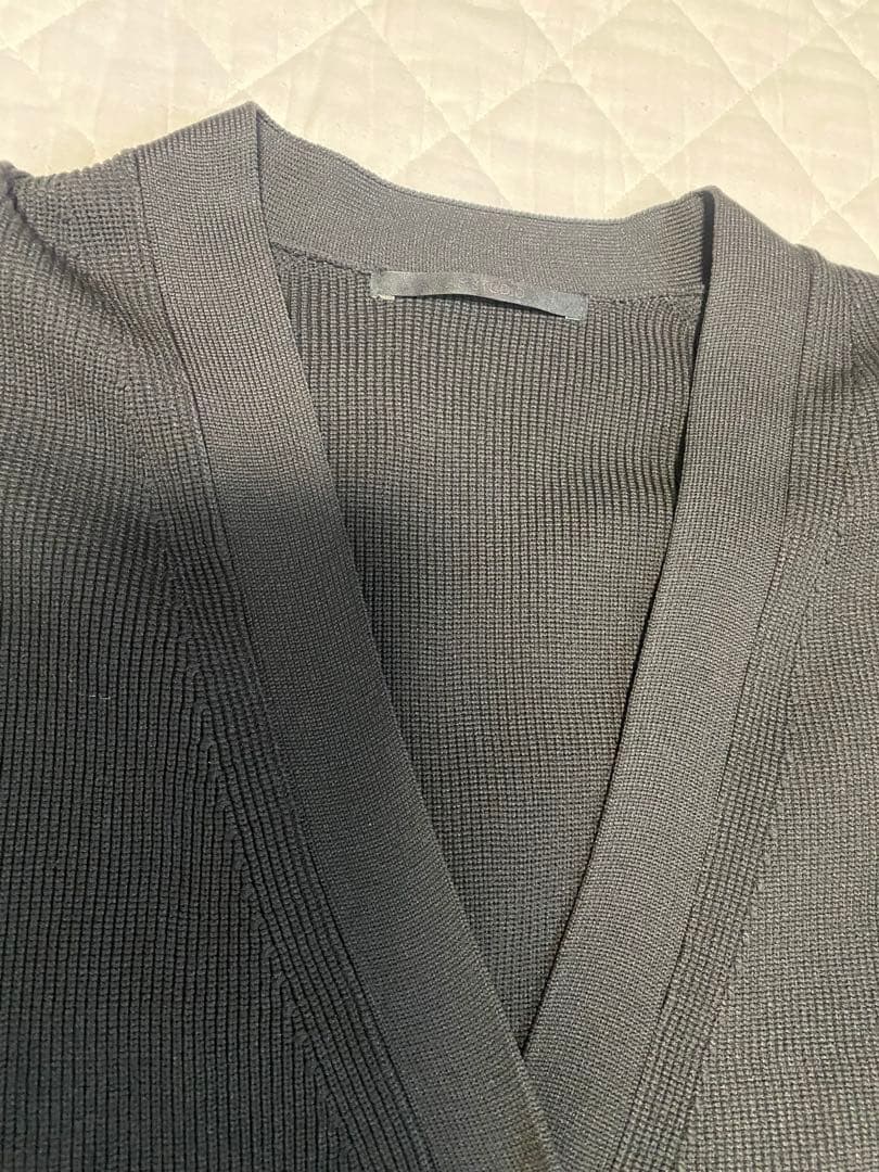 AP STUDIO ワイドニットカーディガン 黒