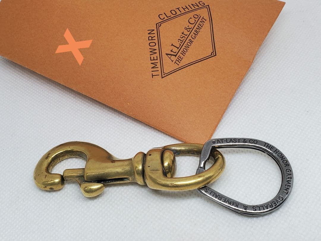 アットラスト キーリング1 TIMEWORN AtLast ブッチャープロダクツ