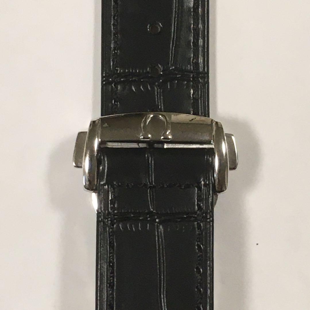 オメガ 20mm 本革ベルト Dバックル　リプロ