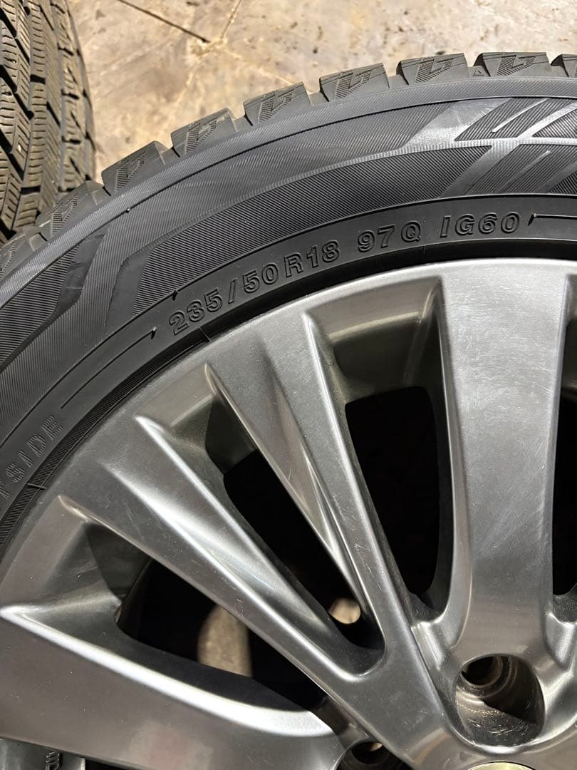 トヨタ アルファード 20後期 純正ホイール タイヤ 18インチヴェルファイア