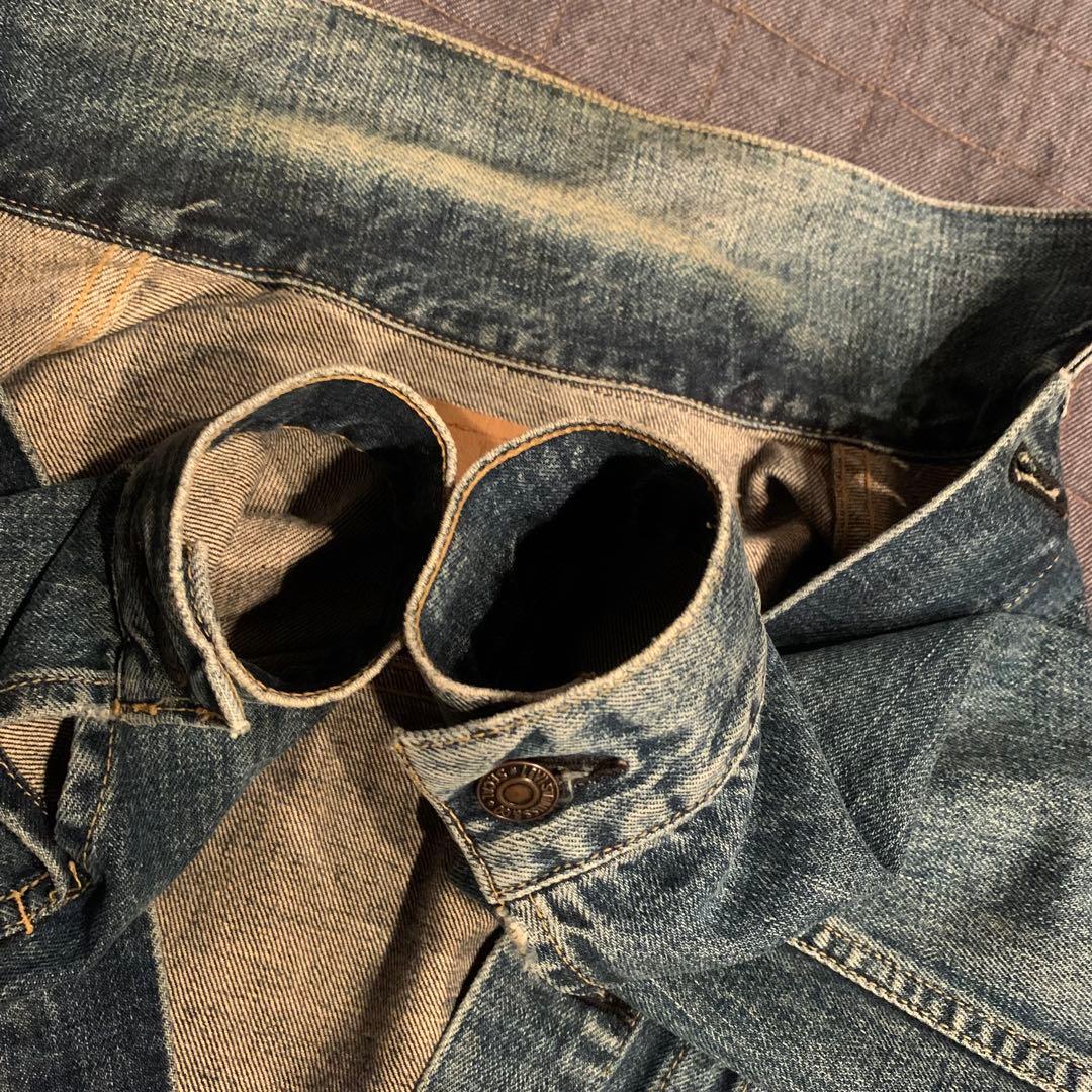 60s デニムセットアップ　リーバイス　ドゥニーム　レプリカ　アメカジ　古着