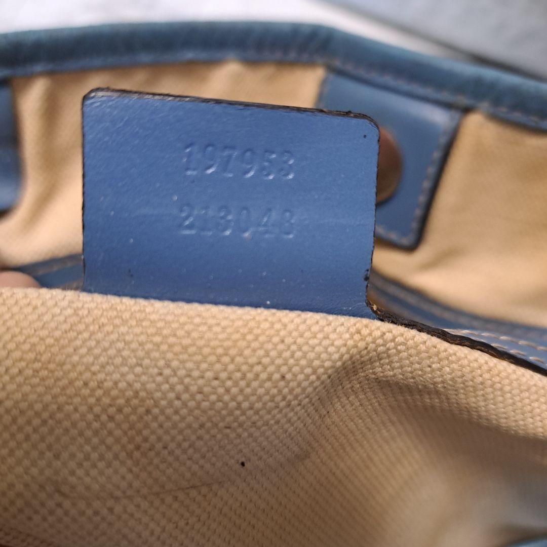 ✨️素敵✨️GUCCI GGスプリーム　PVC トートバッグ　ターコイズブルー