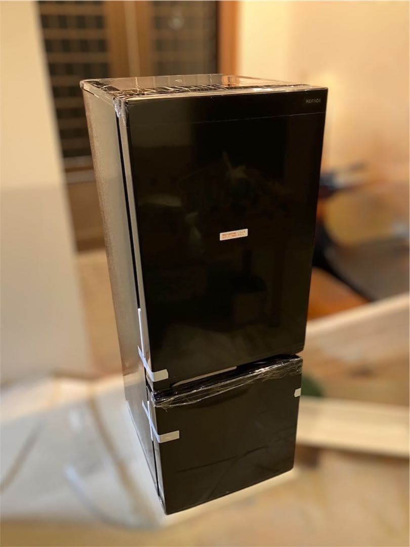 REFAGE YRZF15LK 2ドア冷蔵庫 156L ブラック