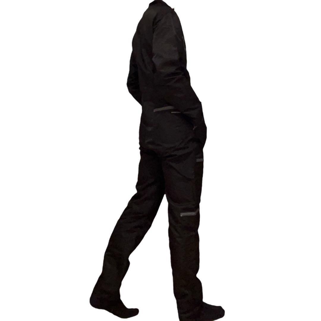 【激レア 良シルエット】00s モード ナイロン デザイン ジャンプスーツ