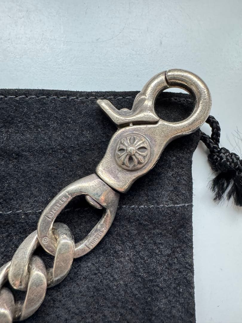 本物　クロムハーツ　クラシックキーチェーン　8リンク