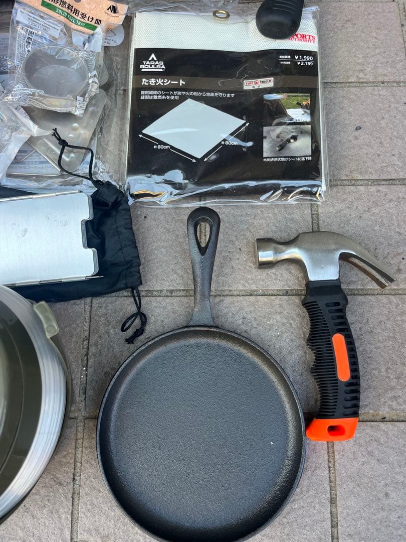 キャンプセットです