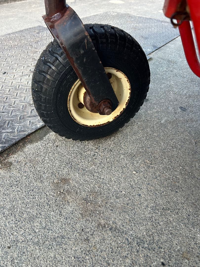 引き取り希望です【カワシマ　三輪運搬車SC97　積載300kg 】中古整備済実働