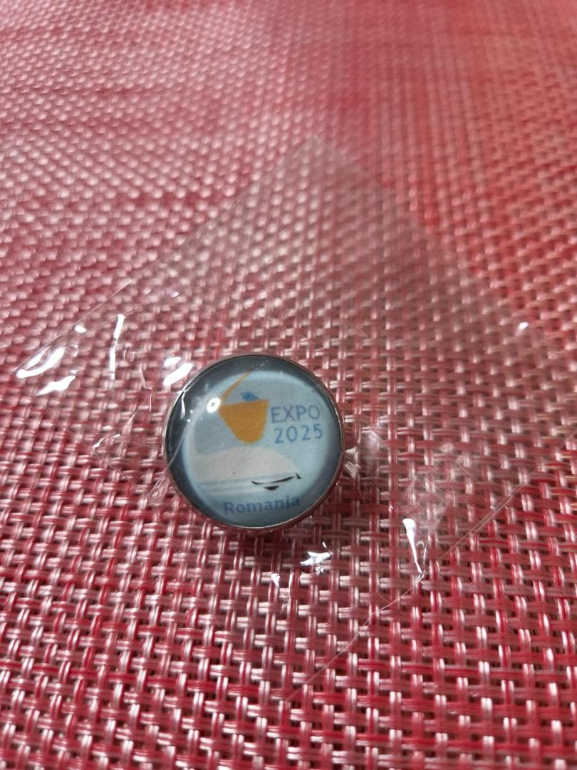 ★激レア★【大阪・関西万博】ルーマニア　パビリオン　ペリカン　ピンバッチ