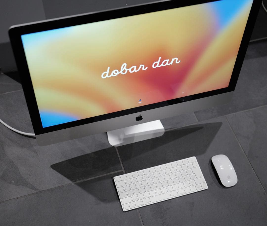 iMac2017 5K 27inch/3.4Ghz クアッドコア　1TB