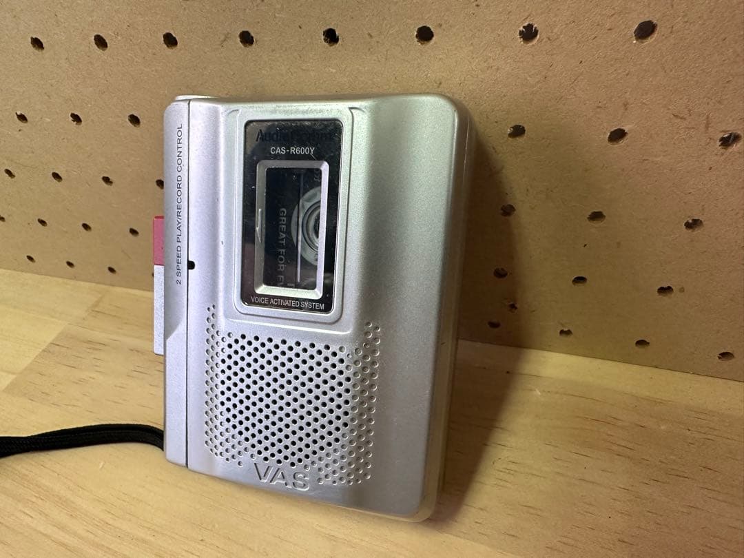 AudioComm CAS-R600Y ポータブルカセットプレーヤー　オーム電気