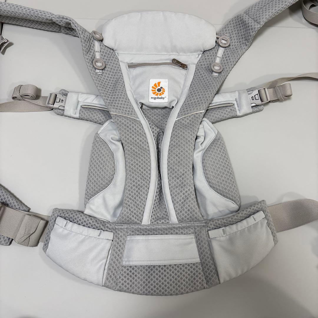 エルゴベビー ergobaby 抱っこ紐 グレー メッシュ
