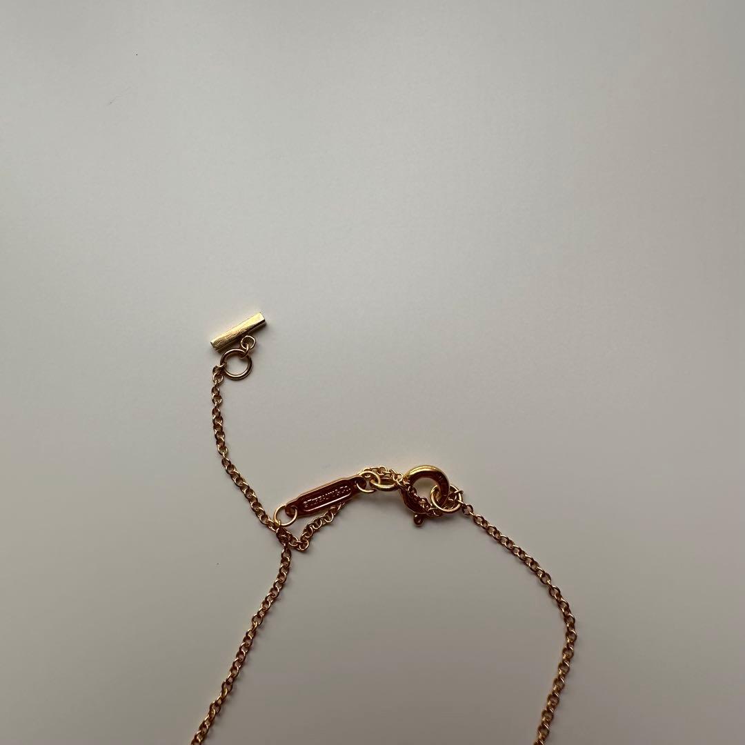 Tiffany Tスマイルペンダント ローズゴールド スモール