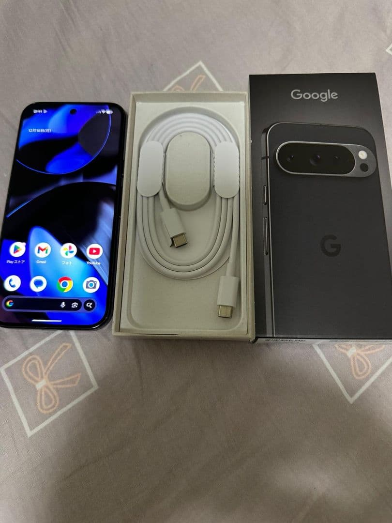 Google Pixel 9 Pro 本体 ケース付き