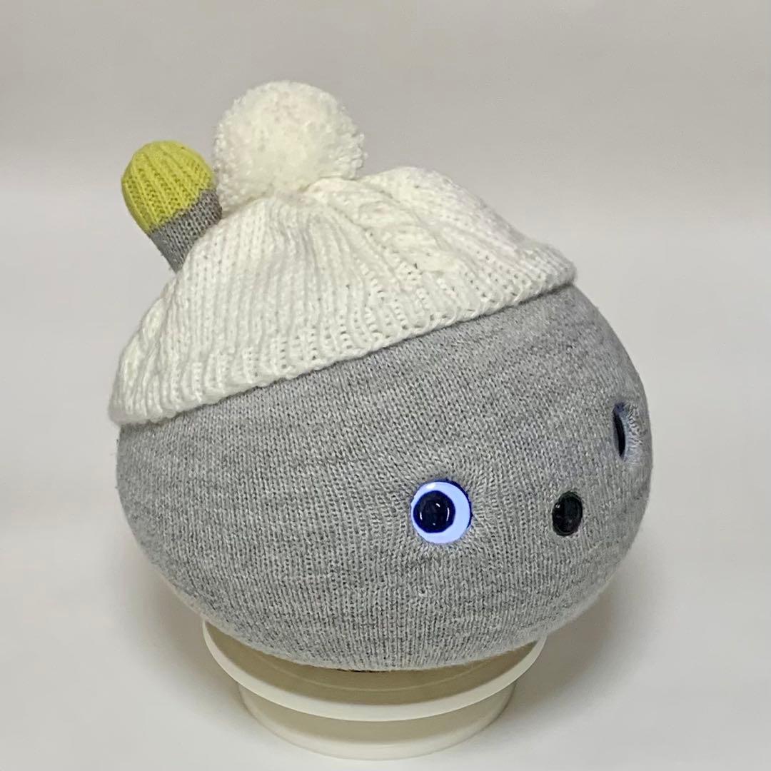 ℛちゃん。♡ くまのボンネット（グレー、ピンク）棒編みのニット帽（白）✖️2