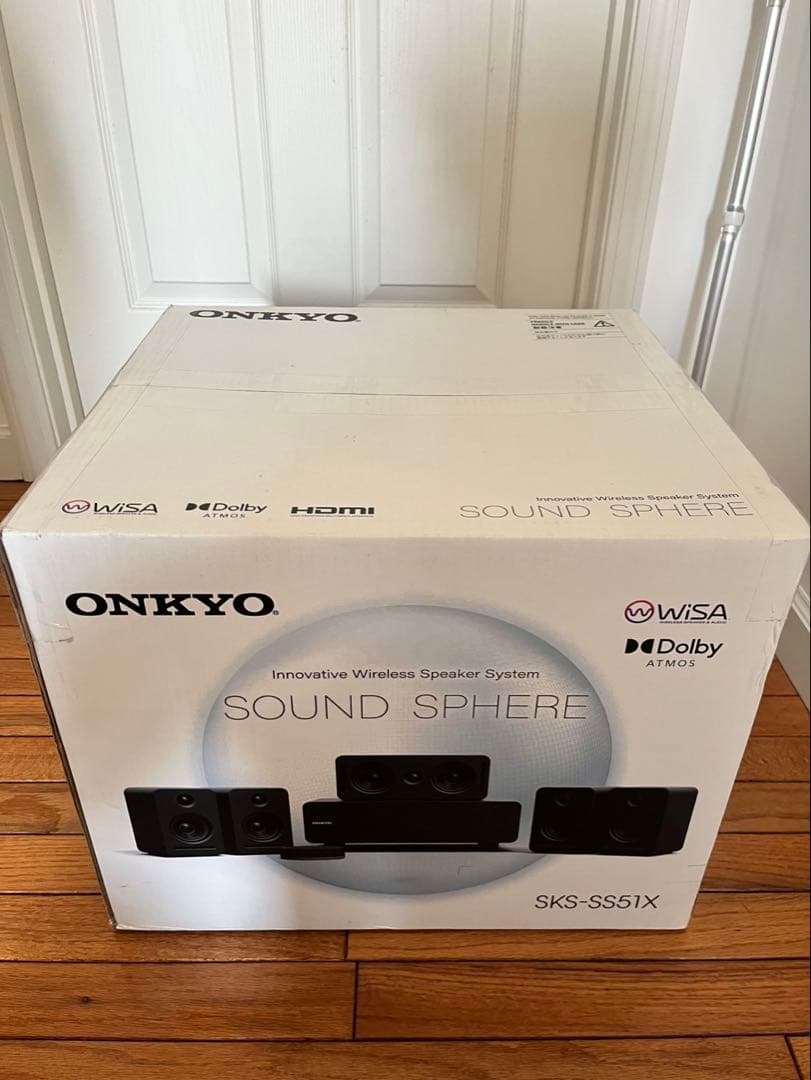 Onkyo sound sphere スピーカースタンド付き