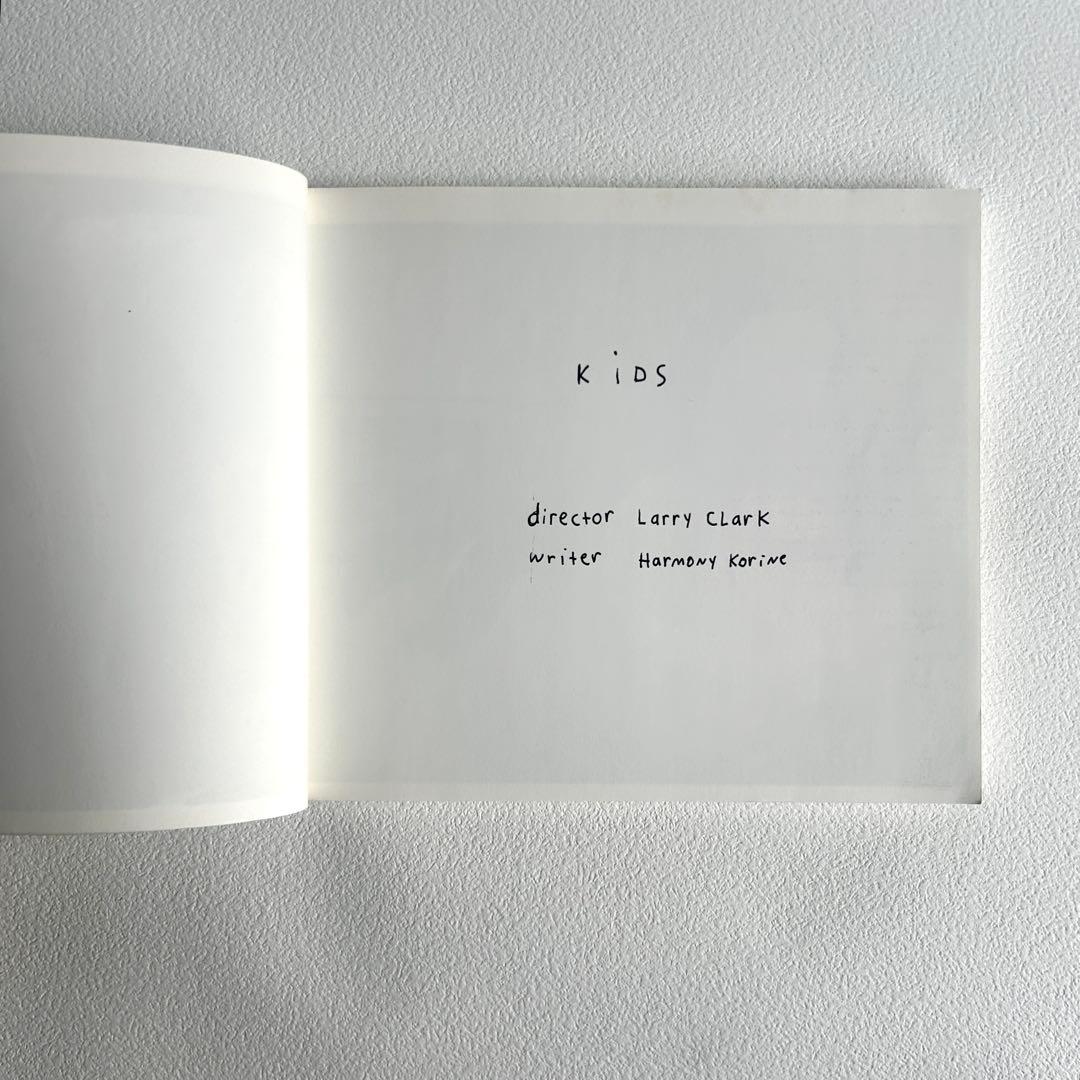 KIDS フィルムブック ラリークラーク 写真集