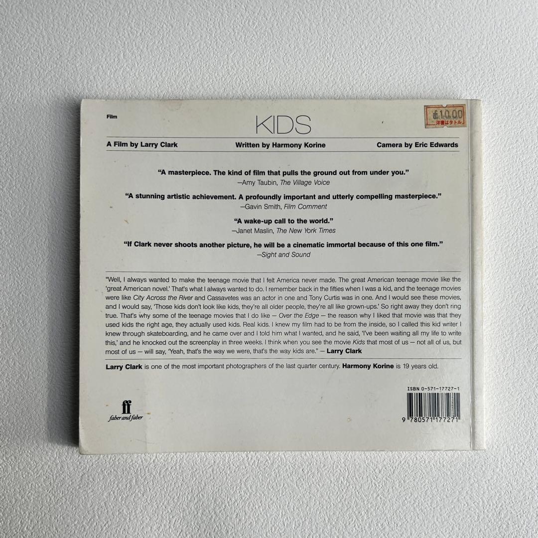 KIDS フィルムブック ラリークラーク 写真集