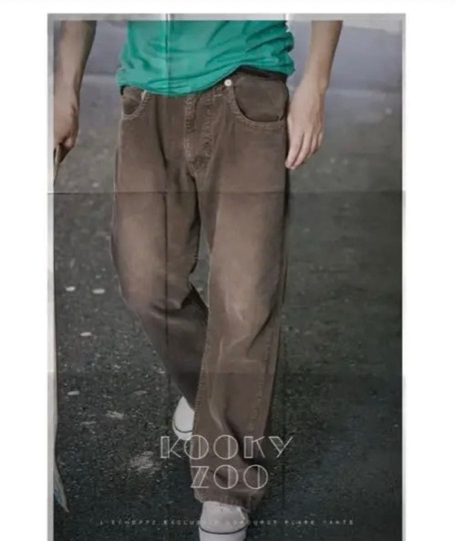 kookyzoo×lechoppe　コーデュロイパンツ　レショップ