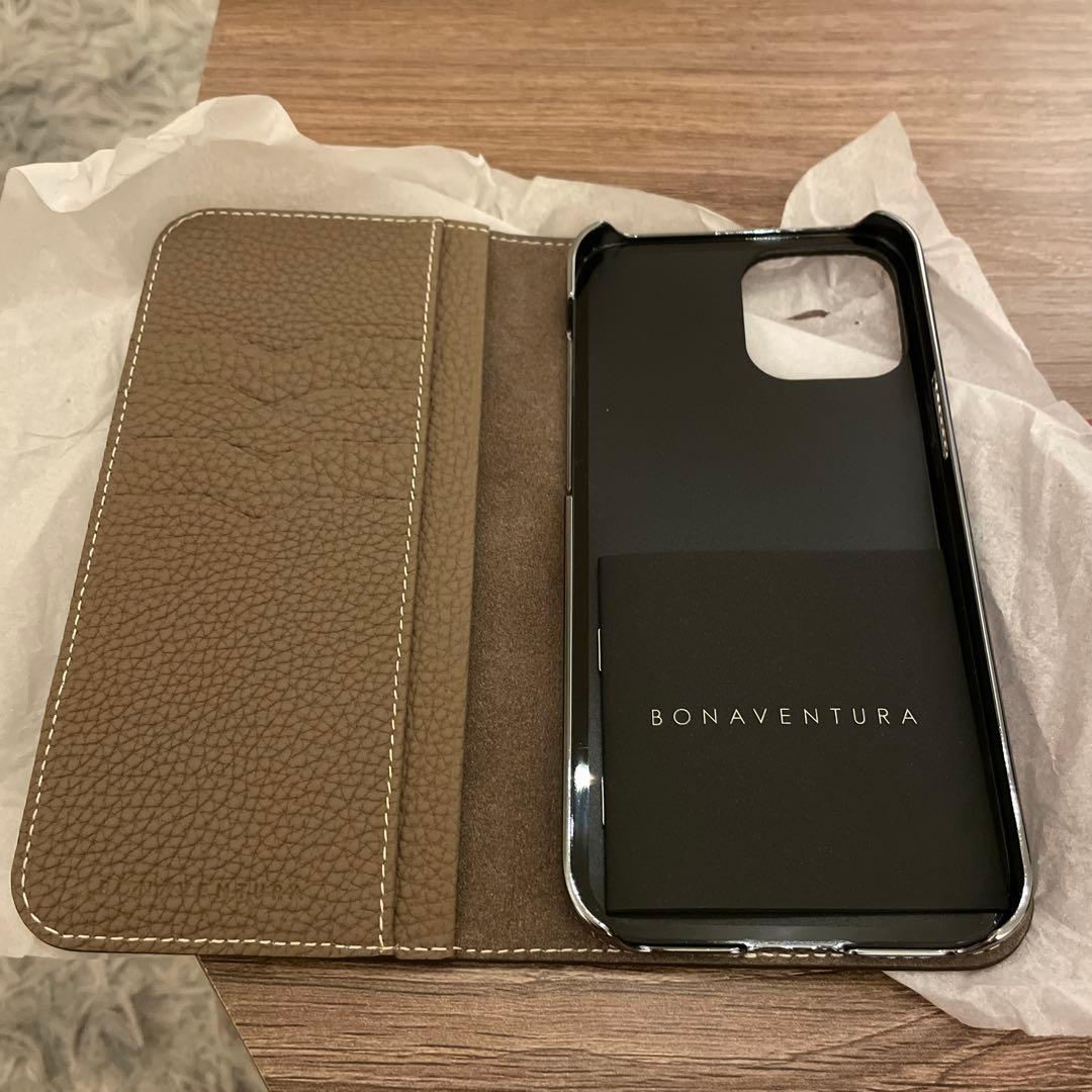 BONAVENTURA 手帳型ケース ブラウン