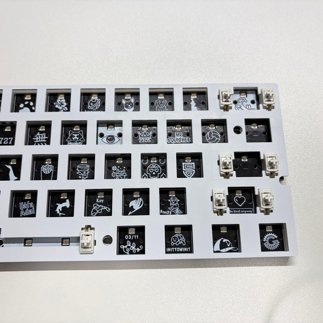 Wooting 60HE+ Module + Optimum case +その他