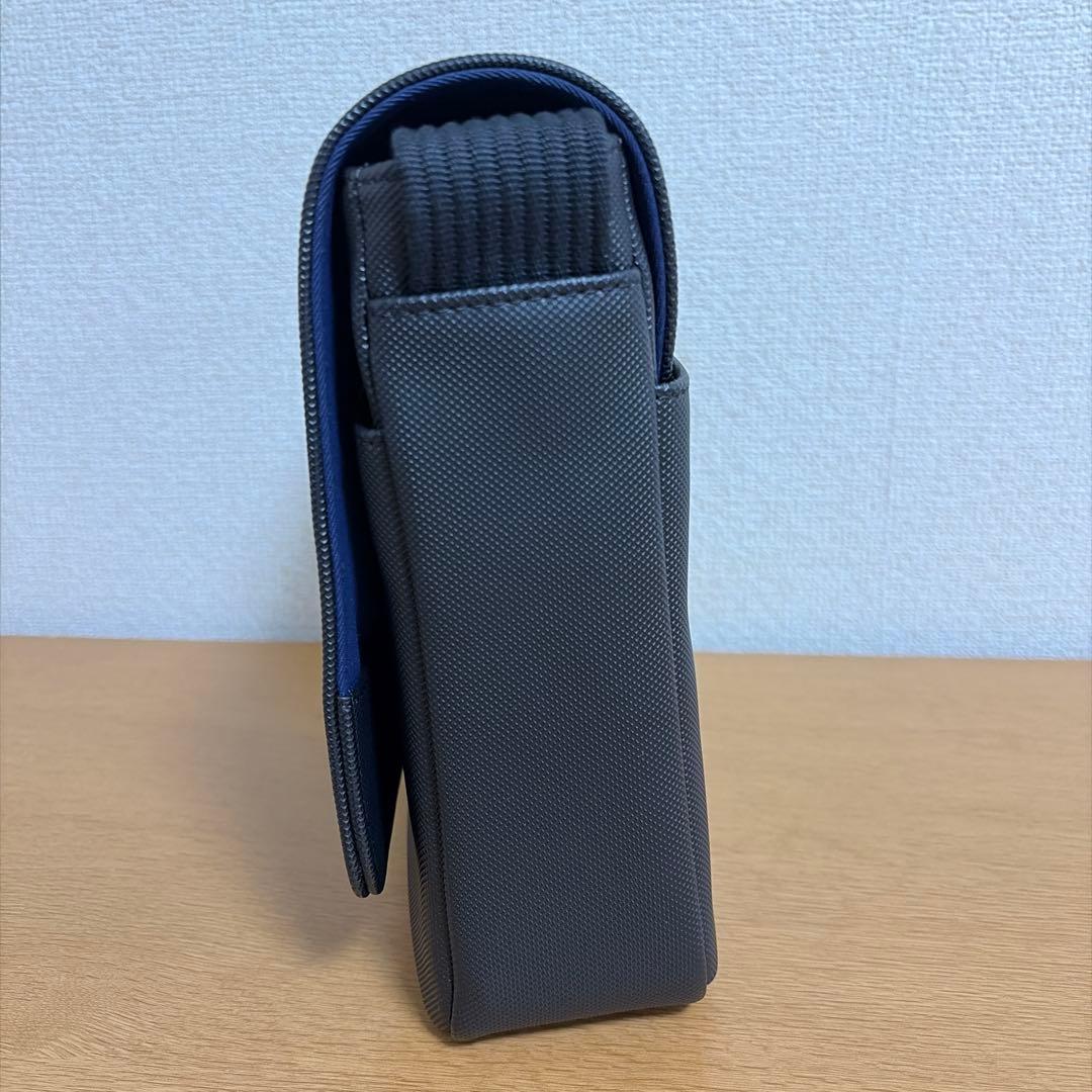 【美品】ラコステ　ショルダーバッグ　ブラック