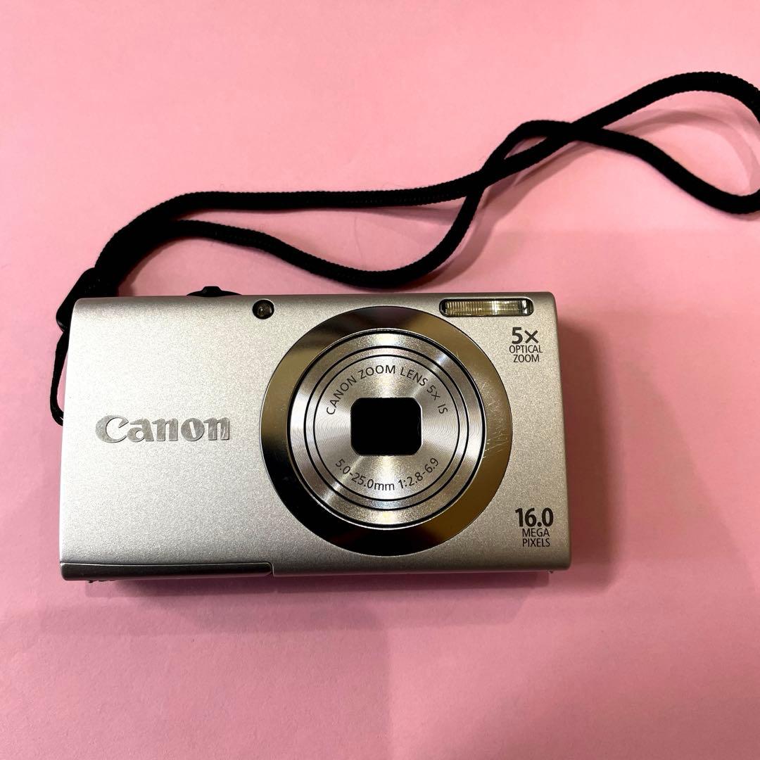 CanonデジカメA2400(シルバー)