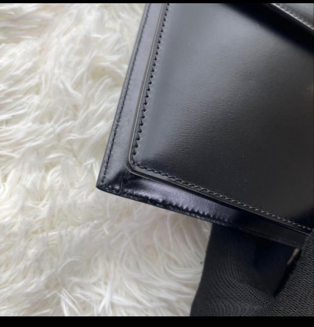 【美品】Cartier カルティエ パンテール クラッチバッグ レザー ブラック