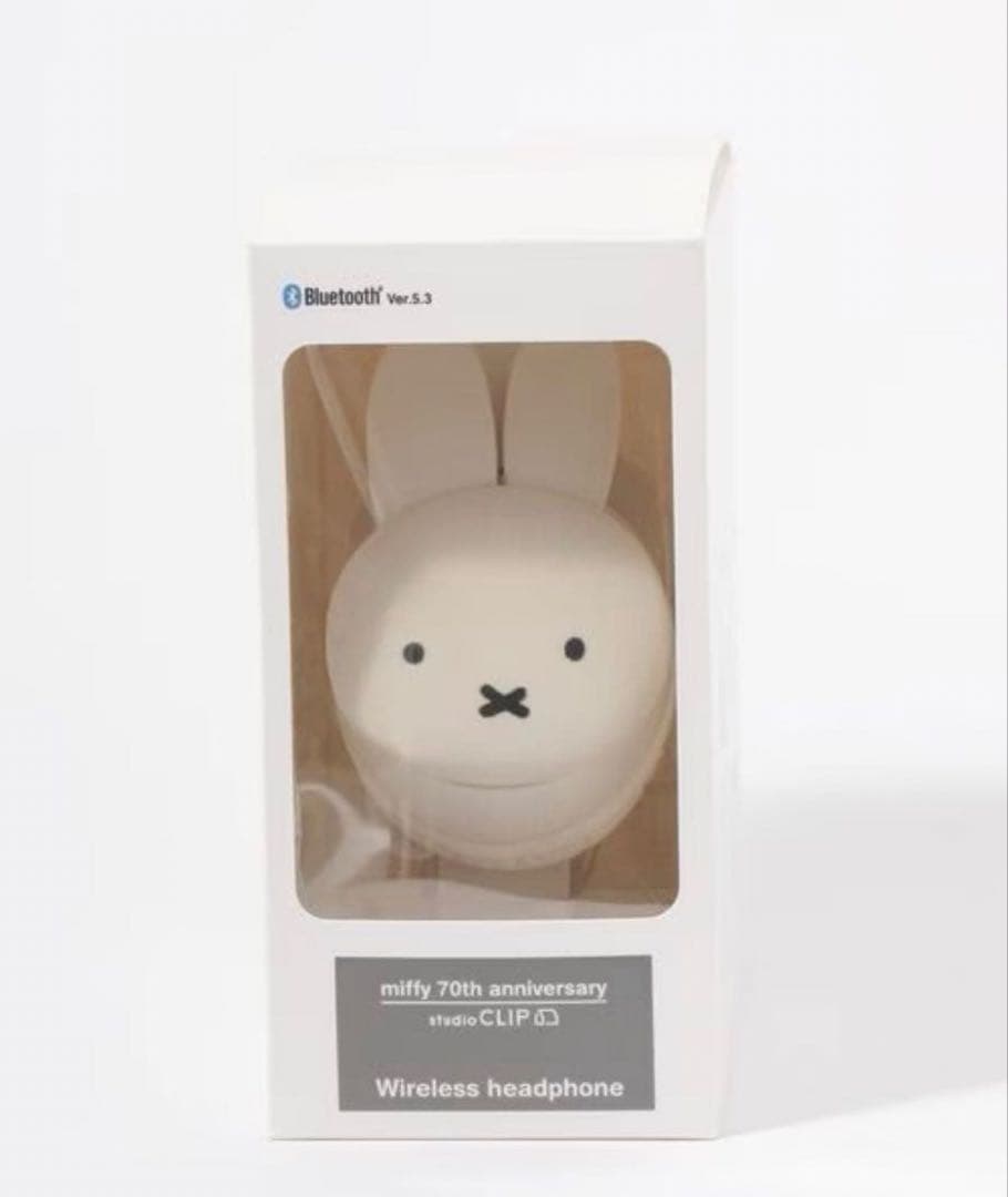 【新品未開封】ミッフィー スタディオ クリップ 2way ワイヤレスヘッドホン