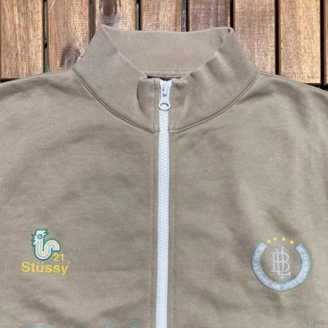 希少 超レア OLD STUSSY スウェット ジップアップ トラックジャケット