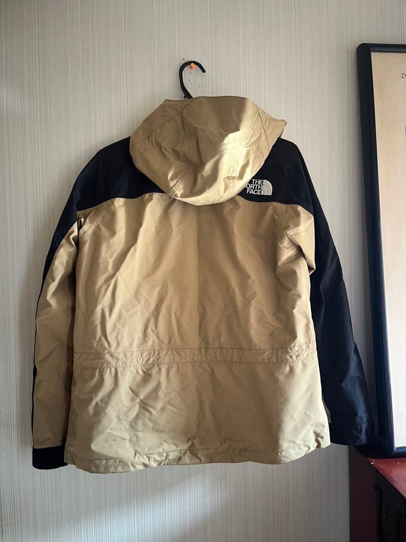 あきら　THE NORTH FACE XL ジャケット ベージュ・黒