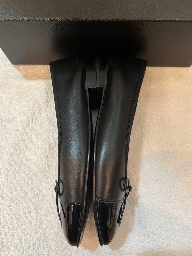 お値下げ中‼️シャネル CHANEL バレリーナ ブラック37.5