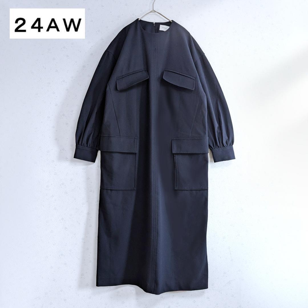 良品 24AW SHIPS any Iライン ポケット デザイン ワンピース