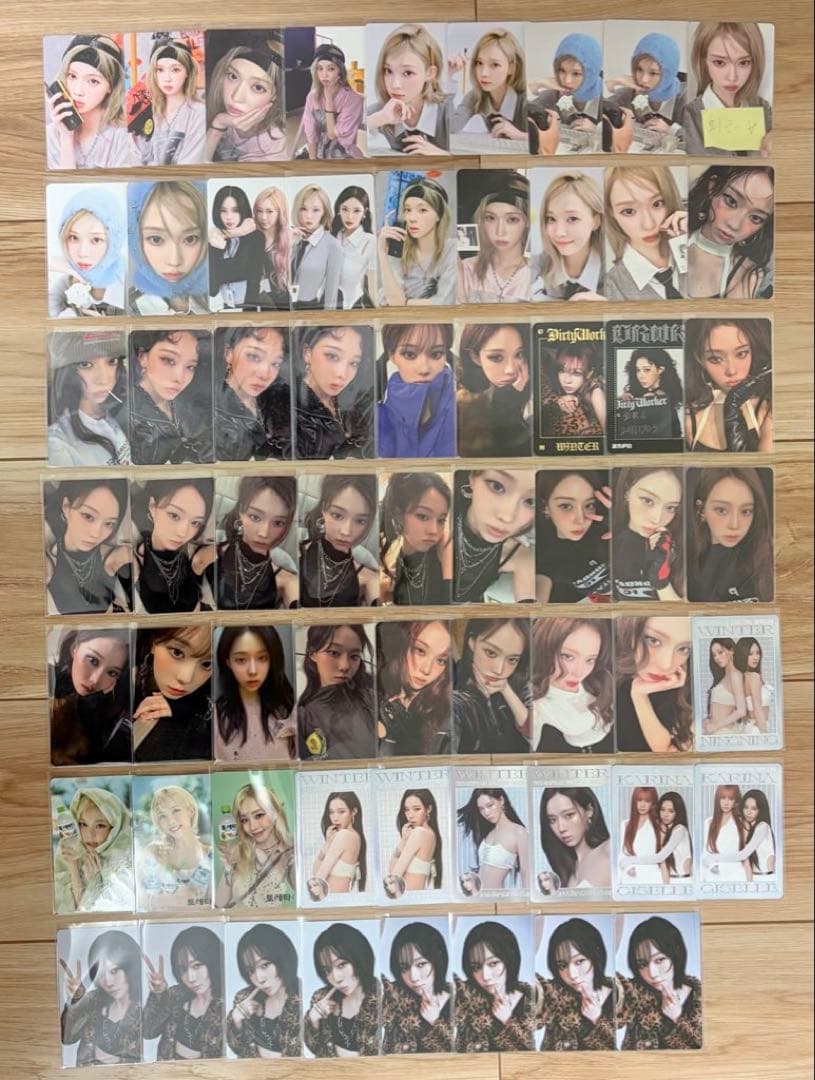 aespa ウィンター ニンニン トレカまとめ売り