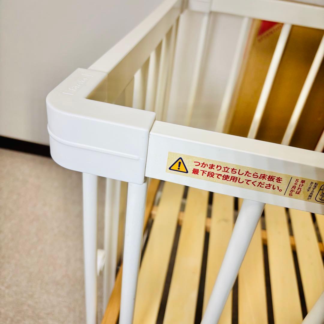 ファルスカ　farska ミニジョイントベッドネオ　ホワイト　ベビーベッド