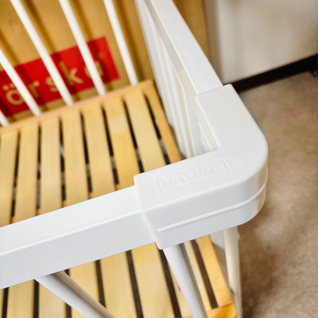 ファルスカ　farska ミニジョイントベッドネオ　ホワイト　ベビーベッド