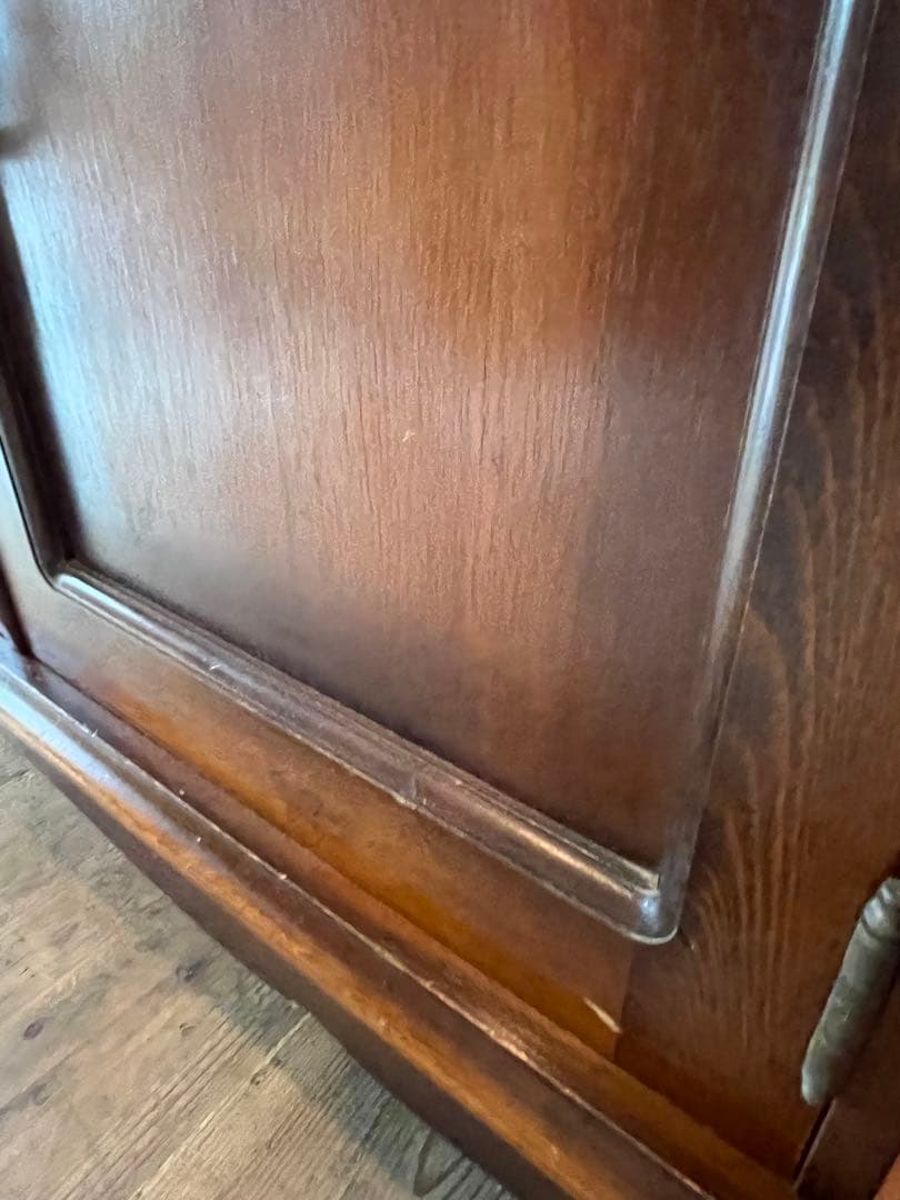 カリモク コロニアル 食器棚 カップボード インテリア アンティーク