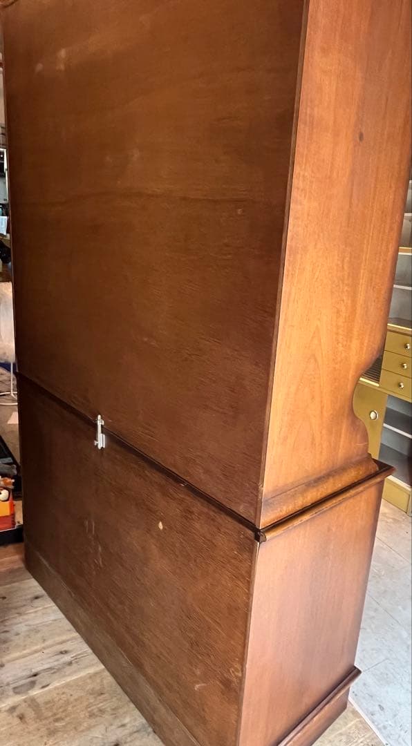 カリモク コロニアル 食器棚 カップボード インテリア アンティーク