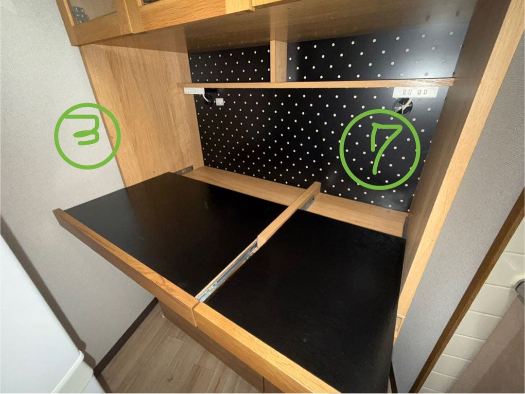 「ヤフオクは傷あるもので6万です！」【お買い得】オクタハウタ　キッチン収納105