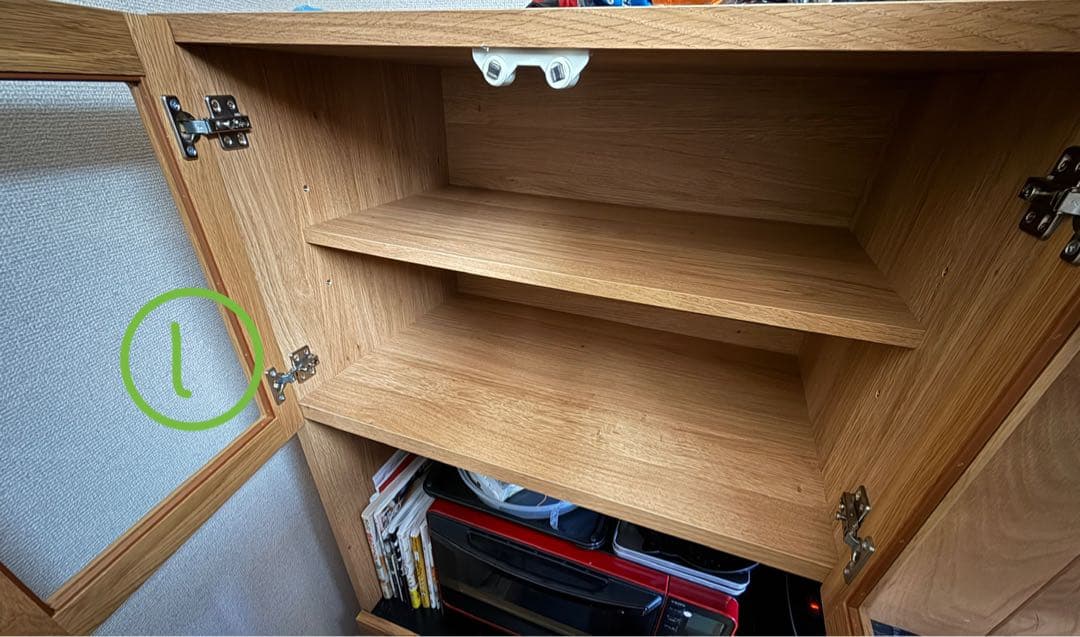 「ヤフオクは傷あるもので6万です！」【お買い得】オクタハウタ　キッチン収納105