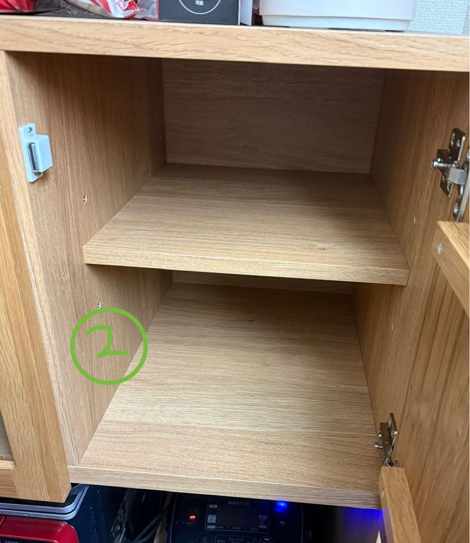 「ヤフオクは傷あるもので6万です！」【お買い得】オクタハウタ　キッチン収納105