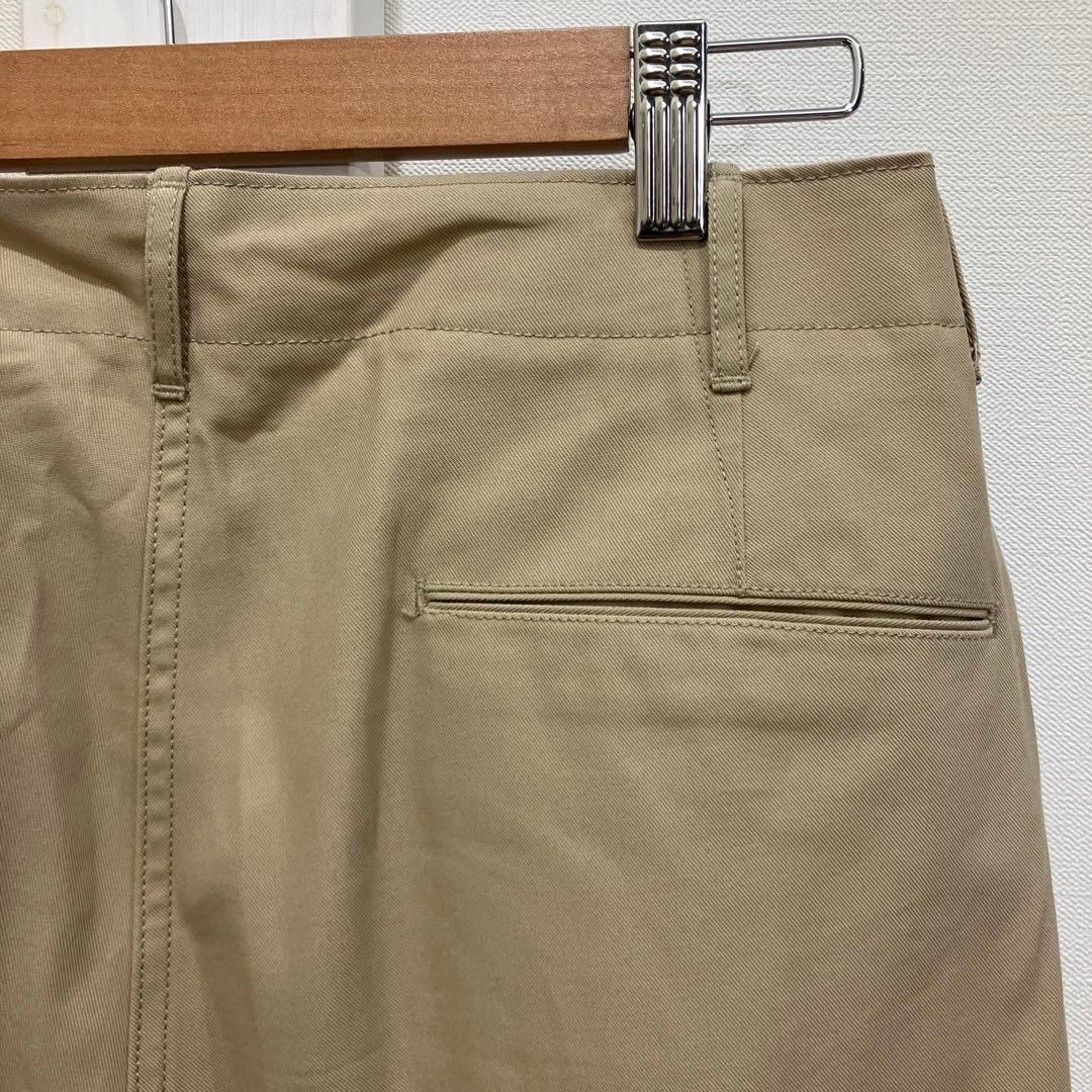 パンツ MARKAWARE WIDE ORGANIC COTTON DRY TWILL