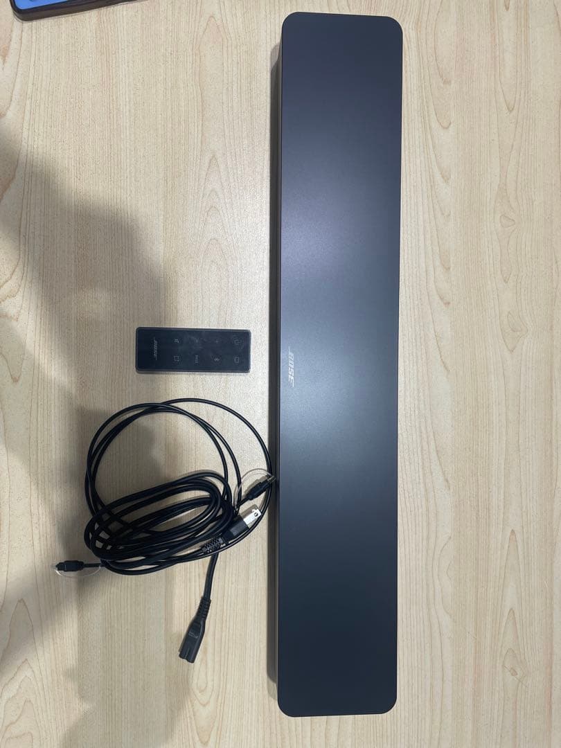 BOSE　サウンドバー ブラック リモコン付き