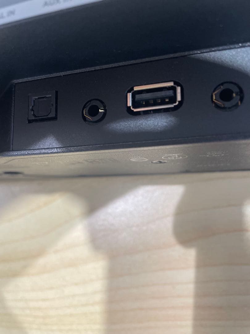 BOSE　サウンドバー ブラック リモコン付き