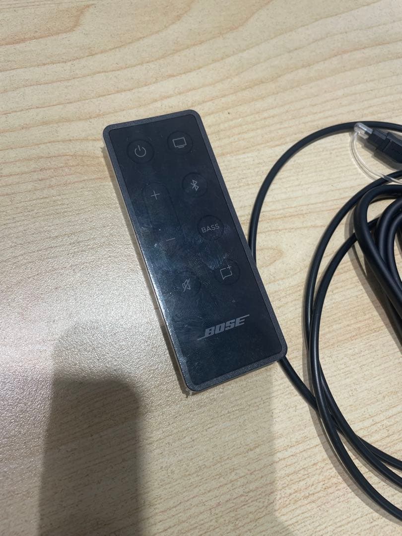 BOSE　サウンドバー ブラック リモコン付き