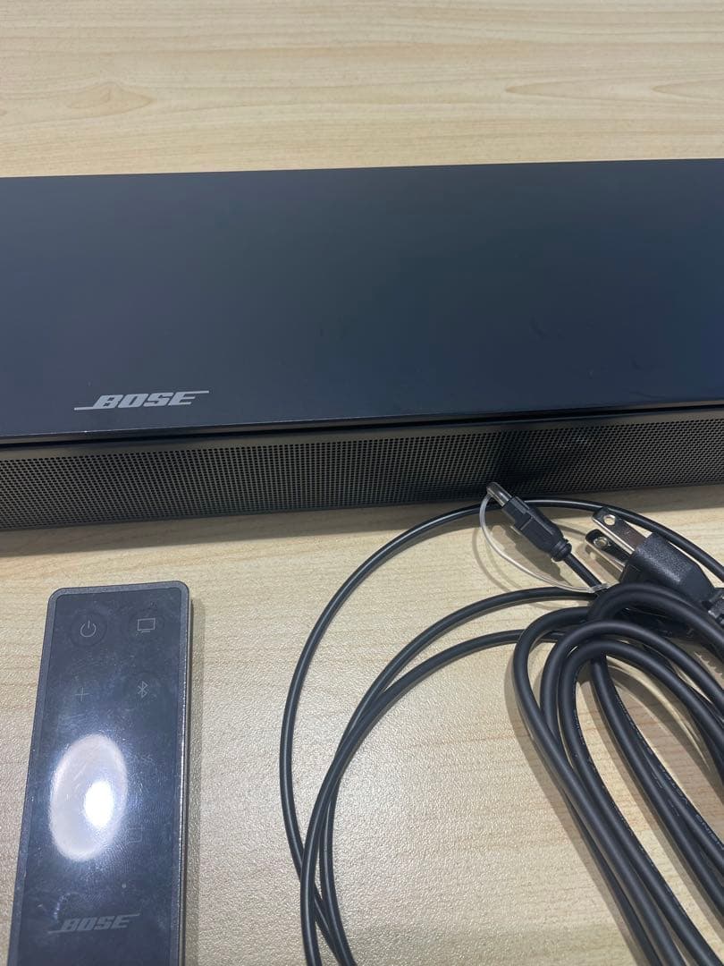 BOSE　サウンドバー ブラック リモコン付き