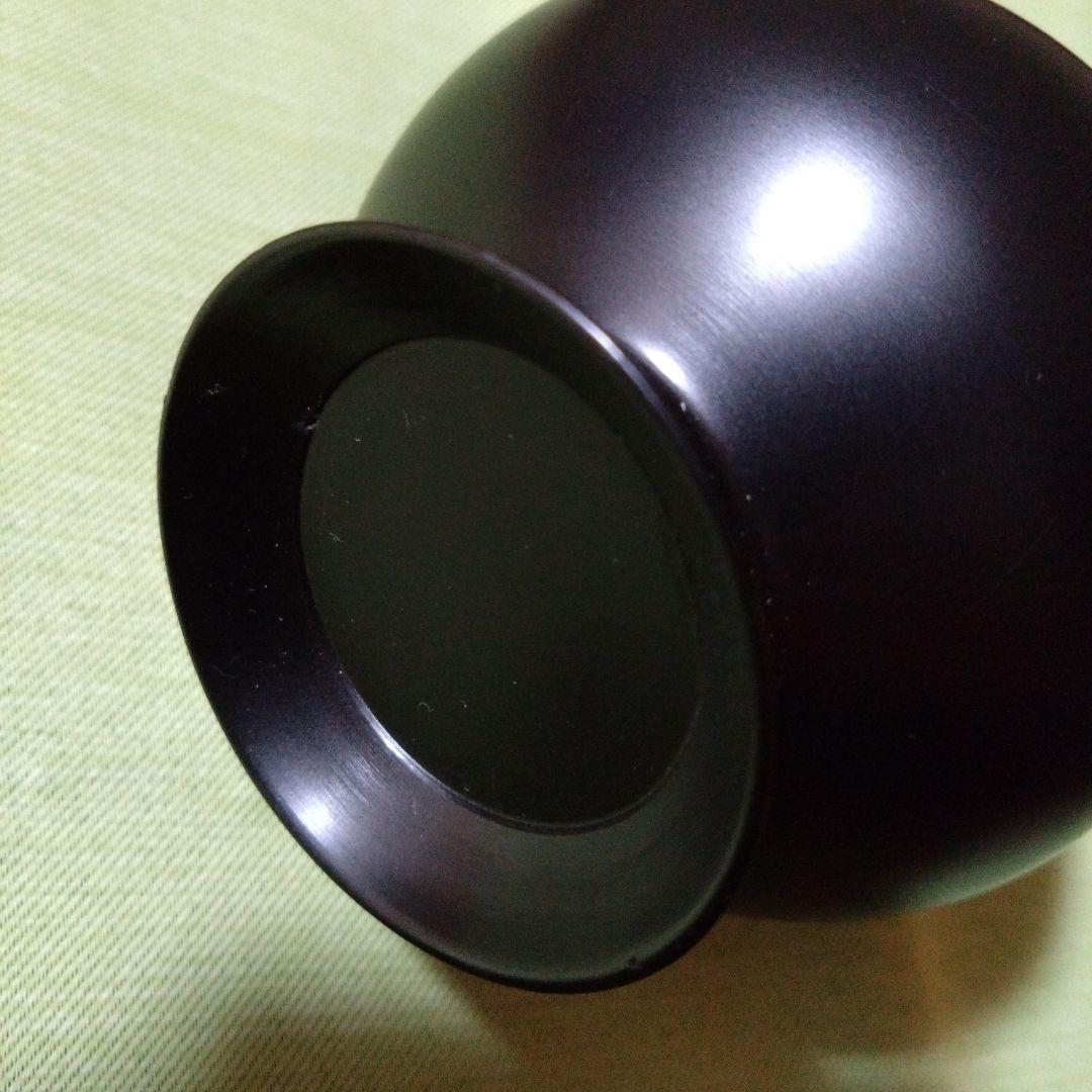 古銅　鶴首花入　耳付き　金谷浄雲　茶道具