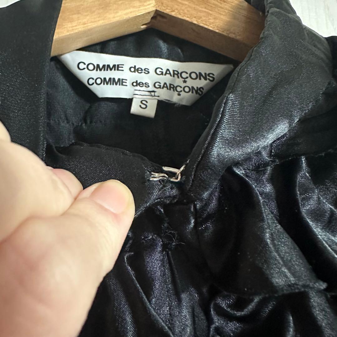 コムデギャルソン ブラックフリルアウター